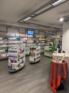 Die Offizin der Central Apotheke Horgen